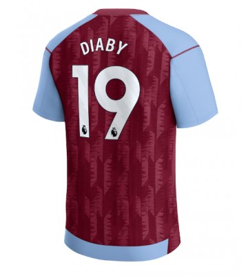 Maillot de foot Aston Villa Moussa Diaby #19 Domicile 2023-24 Manches Courte